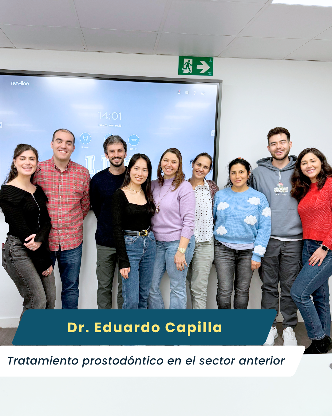 Dr. Eduardo Capilla - Masterclass Tratamiento prostodóntico sector anterior